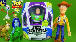 Thinkway Toys Buzz Lightyear Signature Collection Interactive Woody Bo Peep Forky Toy Story 4 Toys [upl. by Ultun481]