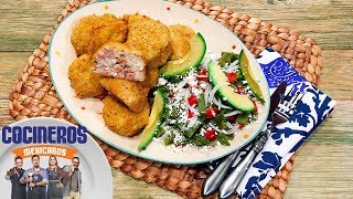 Receta Croquetas de atún  Cocineros Mexicanos [upl. by Durwyn]