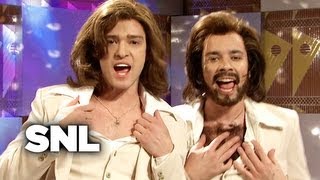 The Barry Gibb Talk Show 70s vs 90s  Saturday Night Live [upl. by Yarazed426]