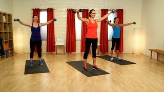 Upper Body Workout  10Minute Workout  Class FitSugar [upl. by Winzler]