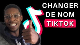 COMMENT CHANGER SON NOM D’UTILISATEUR TIKTOK ET GAGNER EN ABONNÉS SUR TIKTOK [upl. by Ytsirk]