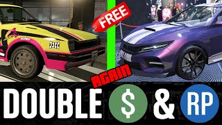 GTA 5  Repeat Event Week  DOUBLE MONEY  Vehicle Discounts amp More [upl. by Reffotsirhc828]