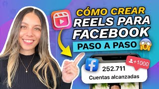 COMO HACER REELS EN FACEBOOK 2025 [upl. by Aicats]