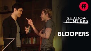 Shadowhunters  Season 3B Bloopers Part 1  Freeform [upl. by Sacttler858]