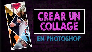 Cómo crear un Collage en Photoshop Tutorial FACIL [upl. by Aihsa]