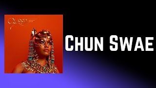 Nicki Minaj  Chun Swae Lyrics feat Swae Lee [upl. by Nahoj]