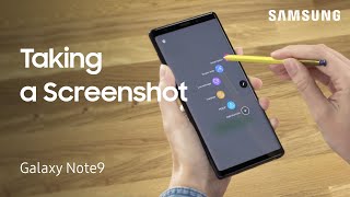 How to take a screenshot on your Galaxy Note phone  Samsung US [upl. by Dlorad]