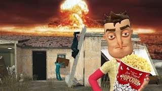 Garrys Mod  SURVIVING A NUCLEAR BLAST AND ZOMBIE ATTACK  Garrys Mod Gameplay  Gmod Gameplay [upl. by Gusba]