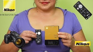 Nikon MLL7 Bluetooth Remote Control Unboxing  Test with Nikon P1000 [upl. by Nyral518]