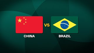 China vs Brazil  2025 World Baseball Classic Qualifiers [upl. by Mairb]