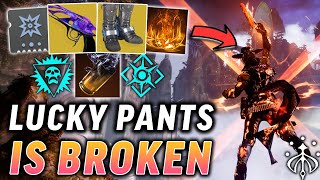 This INSANE Lucky Pants Build Just Got Even Better Destiny 2 Hunter Build [upl. by Erodeht924]