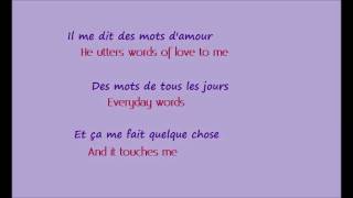 La Vie En Rose w EnglishFrench lyrics [upl. by Siul992]