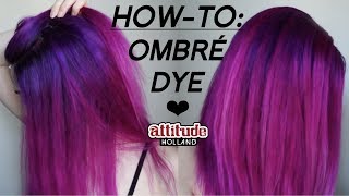 Ombré Hair Dye Tutorial [upl. by Sankaran]