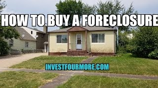 How to Buy a Foreclosure REO Courthouse HUD Online Auction [upl. by Kalmick]