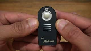 Nikon Compatible Infrared Remote Control MLL3 [upl. by Esya689]