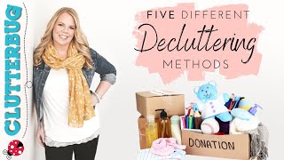 5 Decluttering Methods That Work  Which one do you like best [upl. by Rasaec]