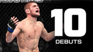 10 UFC Debuts You CANNOT MISS 🔥 [upl. by Herahab682]