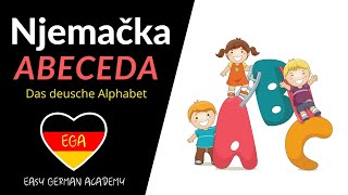 Njemački od samog početka Lekcija 1  Njemačka abeceda  das Alphabet [upl. by Drauode]