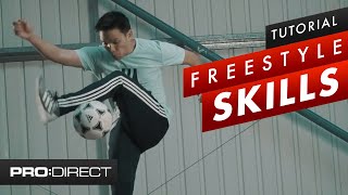 How to impress with these simple Football Tricks  Freestyle Skills Tutorial [upl. by Hsirap233]