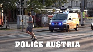 EINSATZFAHRZEUGE der POLIZEI Wien 2020  Austrian POLICE CARS [upl. by Ellery]