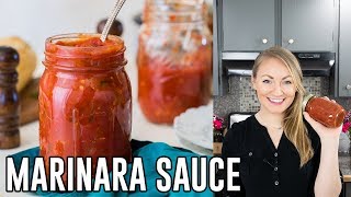 How To Make Homemade Marinara Sauce [upl. by Annaul321]