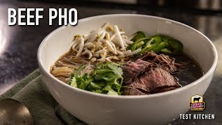 Beef Pho Recipe  Vietnamese Beef Noodle Soup [upl. by Kawasaki282]