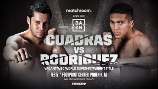 CARLOS CUADRAS vs JESSE RODRIGUEZ PRESS CONFERENCE LIVESTREAM [upl. by Hayn]