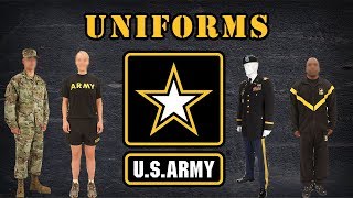 Uniforms in the US Army [upl. by Amalee881]