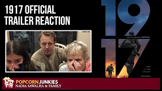 1917 Official Trailer  Nadia Sawalha amp The Popcorn Junkies FAMILY Reaction [upl. by Tyika65]