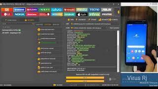 Samsung J6 Plus Frp Unlock One Click By Unlocktool Virus Rj [upl. by Eshelman]