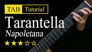 Tarantella Napoletana  Guitar Lesson  TAB [upl. by Ahsad99]