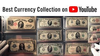 BEST UNITED STATES CURRENCY COLLECTION  rare paper money and banknotes [upl. by Ahsoik]