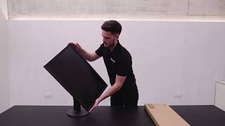 Unboxing and setting up an EIZO ColorEdge monitor [upl. by Estrin]