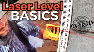 Laser Level Basics  How To use a laser level [upl. by Modnar]