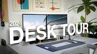 2024 Mac Desk Setup Tour [upl. by Eulalia]