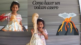 COMO HACER UN VOLCAN CASERO [upl. by Lokin]