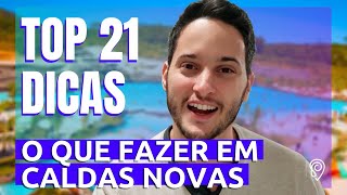 ✅ TOP 21 Dicas do Que Fazer em CALDAS NOVAS e RIO QUENTE [upl. by Nnylirret]