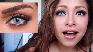 NATURAL Colored Contacts for Brown Eyes [upl. by Ylen]