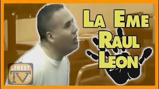 Mexican Mafia Raul quotHuero Shermquot Leon tells Correctional Officers that they can get stabbed too [upl. by Novled]