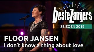 Floor Jansen  I dont know a thing about love  Beste Zangers 2019 [upl. by Euqirdor236]