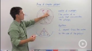 Center and Apothem of Regular Polygons [upl. by Nekcarb848]