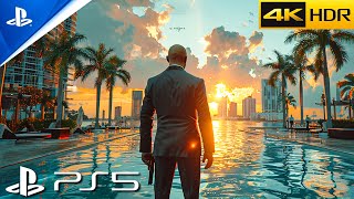 MIAMI PS5 Immersive ULTRA Realistic Graphics Gameplay 4K60FPS Hitman 2 [upl. by Akisey]