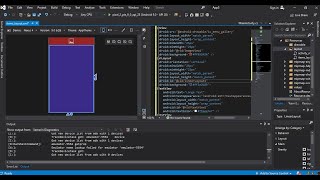 Xamarin Android UI Designer  Visual Studio 2019 [upl. by Aniryt]