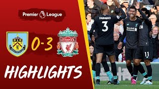 Burnley vs Liverpool Firmino and Mane on target at Turf Moor  Highlights [upl. by Karol]