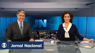 Jornal Nacional novo cenário mais amplo e interativo está no ar [upl. by Stephannie]