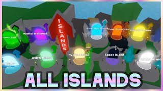 Unlocking All Islands In 2 Minutes  Ninja Legends [upl. by Mark602]