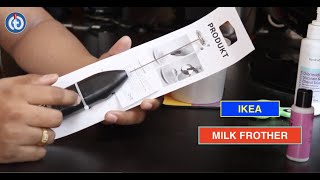 IKEA MILK FROTHER Review amp Battery Installation [upl. by Auburn396]