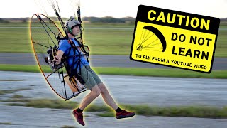 How To Launch A Paramotor [upl. by Nadeen]