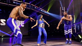 Sasha Banks Funny Entrance With The Street Profits  Smackdown February 12 2021 [upl. by Sitra]