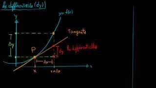 La différentielle  partie 1 5 de 61 [upl. by Alysoun468]